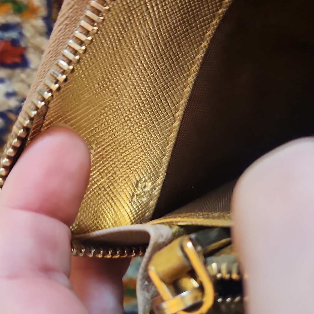 Prada Saffiano Lux Leather Continental Wallet - Picture 8 of 10